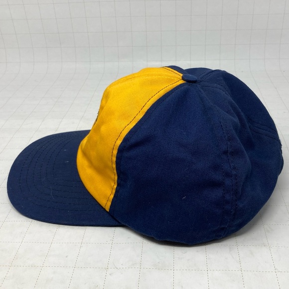 Boy Scouts Wolf Blue Gold vintage made in the USA twill M/L SnapBack cap - Picture 5 of 11